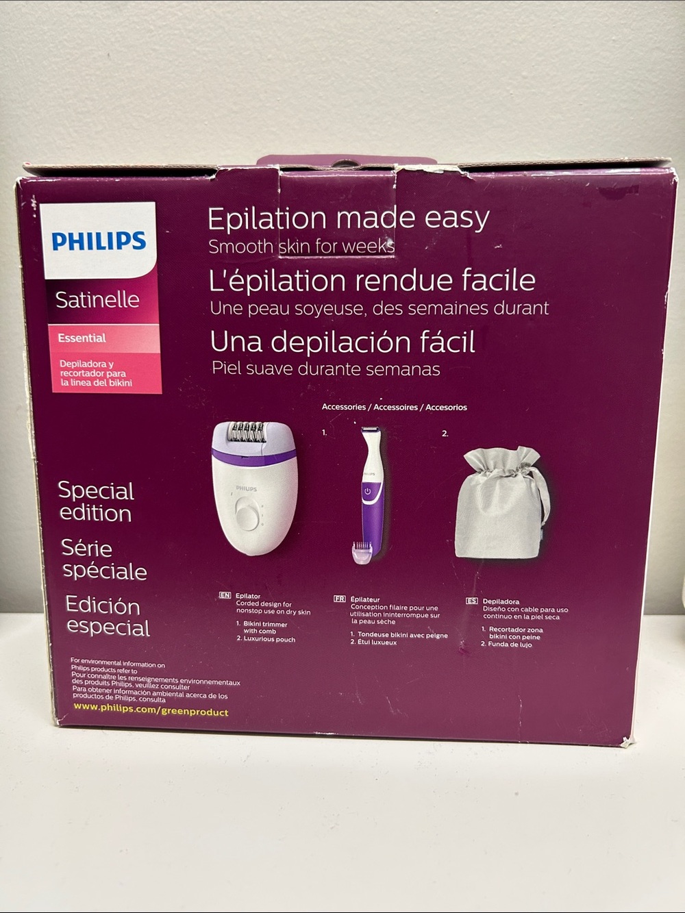 Epilator Packaging - Picture 2 of 2
